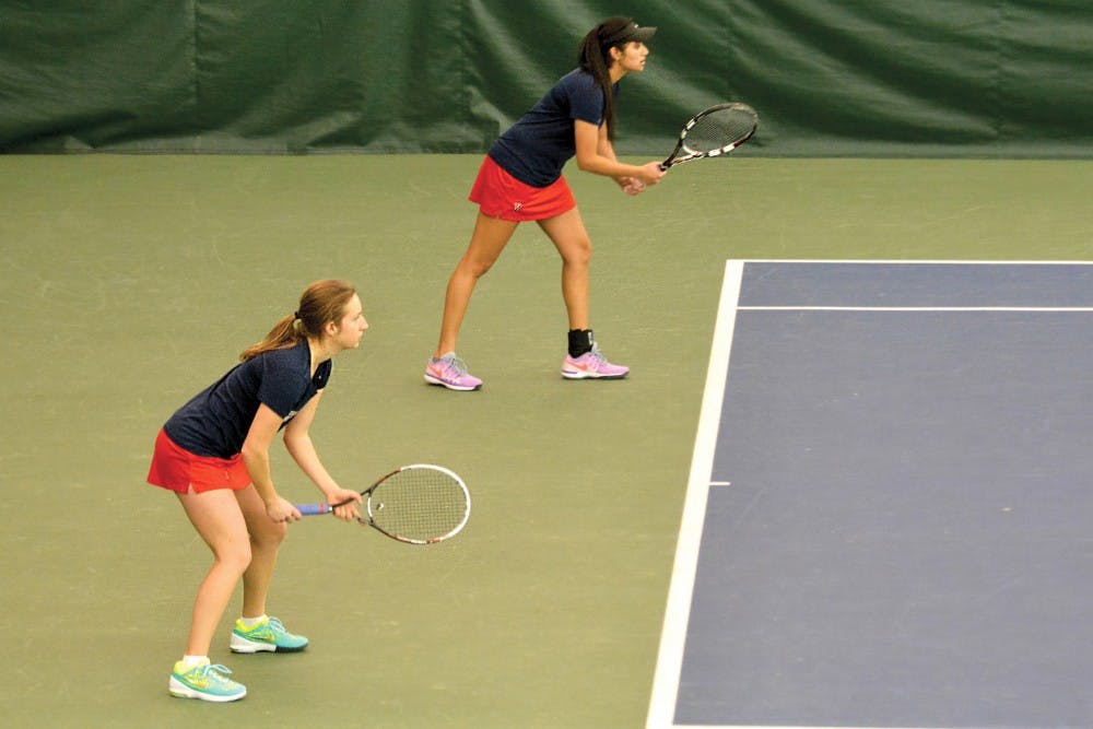 Sophomore Marta Kowalska (left) has been one of the best players for Penn in recent weeks.