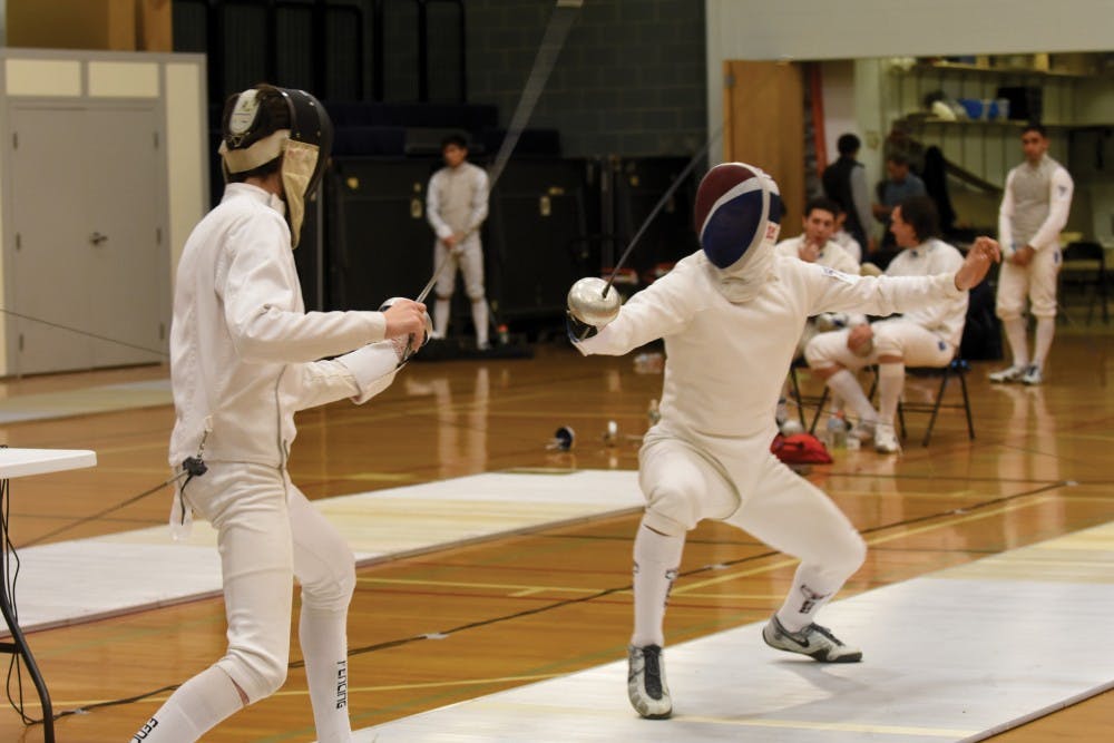 Freshman Justin Yoo notched an NCAA spot in the epee, one of seven automatic bids won by the Quakers at regionals.
