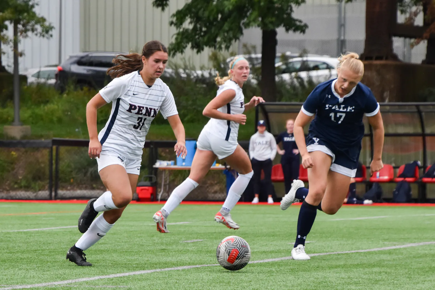 09-30-23 Women's Soccer vs Yale Mallory Lucas (Sydney Curran).jpg