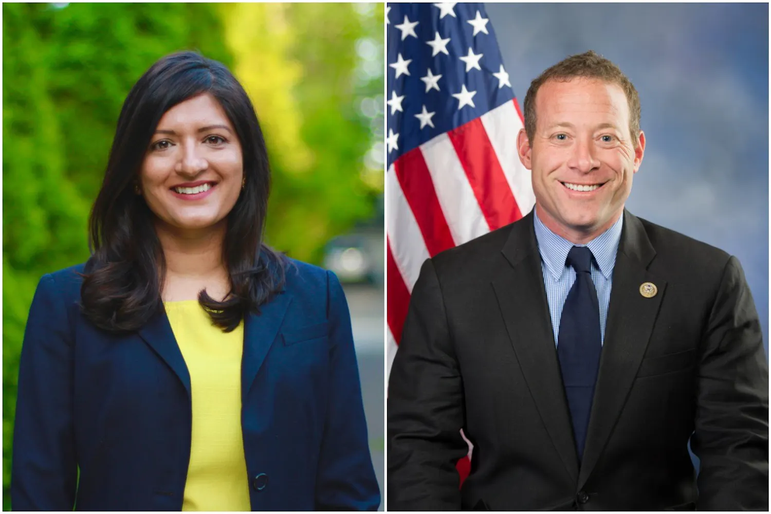 Arati Kreibich and Josh Gottheimer New Jersey Representatives.jpg