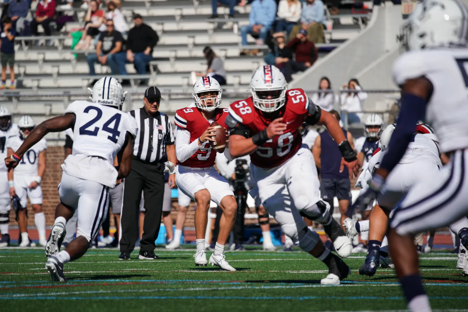 10-22-22 Football vs Yale Homecoming Aidan Sayin (Anna Vazhaeparambil)-01.jpg