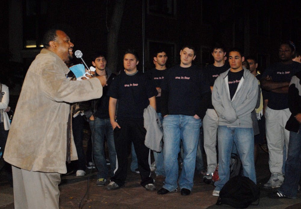 Four-in-One presents sexual violence speak out at the compass. students are free to talk about their experiences or opinions on sexual violence.