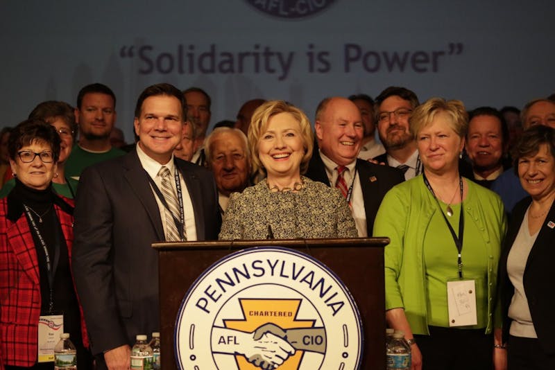 Hillary Clinton Takes on Philadelphia