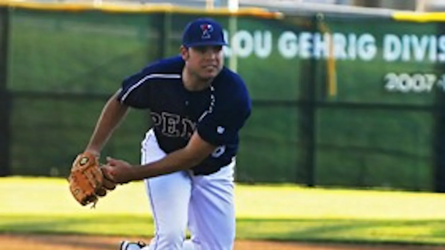 QB hits the mound running