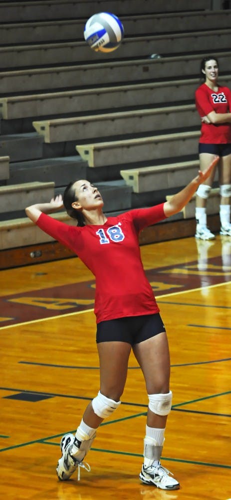 Volleyball v. Dartmouth 2011