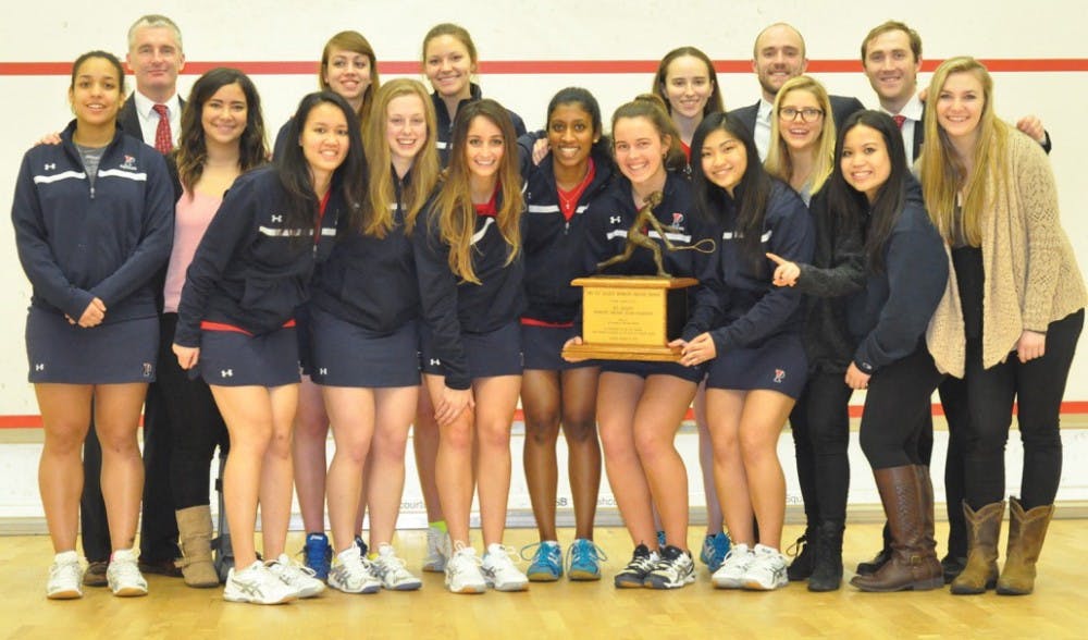 Penn women's squash clinched the third Ivy title in program history over the weekend, the Quakers' second under coach Jack Wyant and first since 2008.