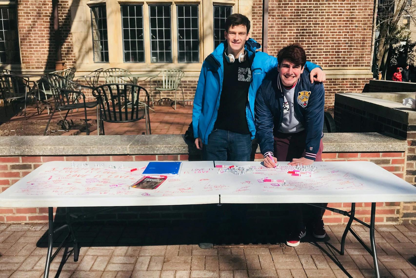 Penn Dems Locust Walk Tabling.jpg