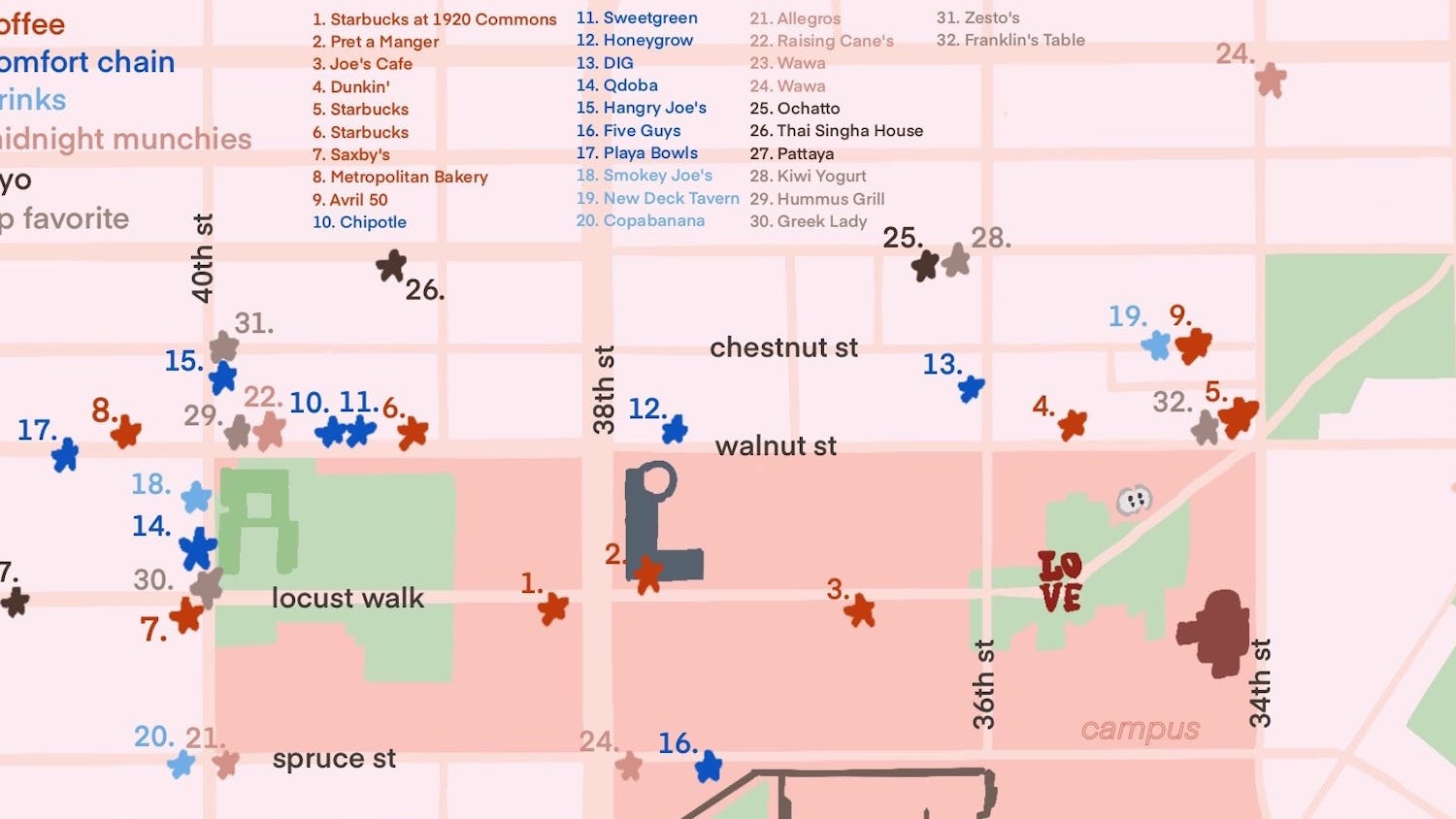 Restaurants Map Updated (Katrina Itona)