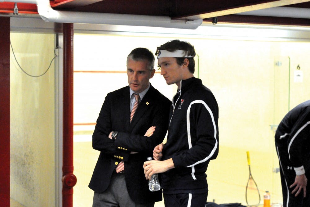 Penn squash coach Jack Wyant has praised the progress of Drexel's programs.