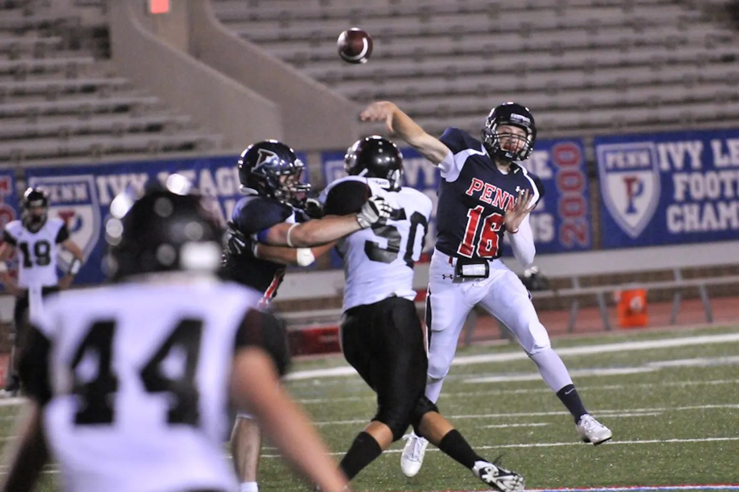 Sprint Football defeats Mansfield in a second half comeback.