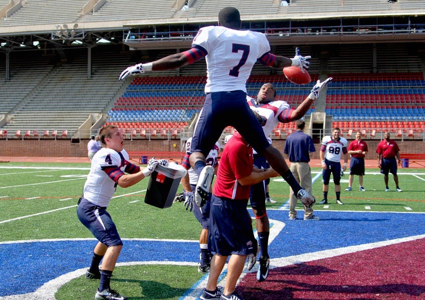 newly renovated fields - franklin field, vagelos field, rhodes field