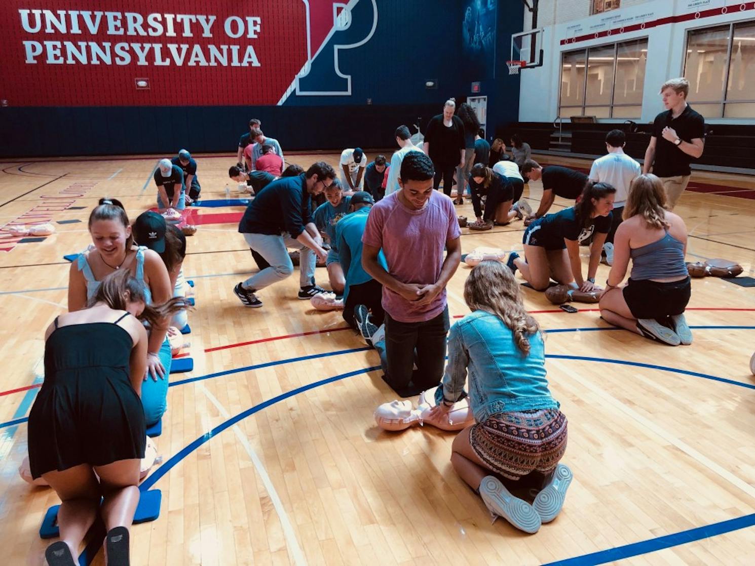 CPR Penn athletes Jeff Zucker