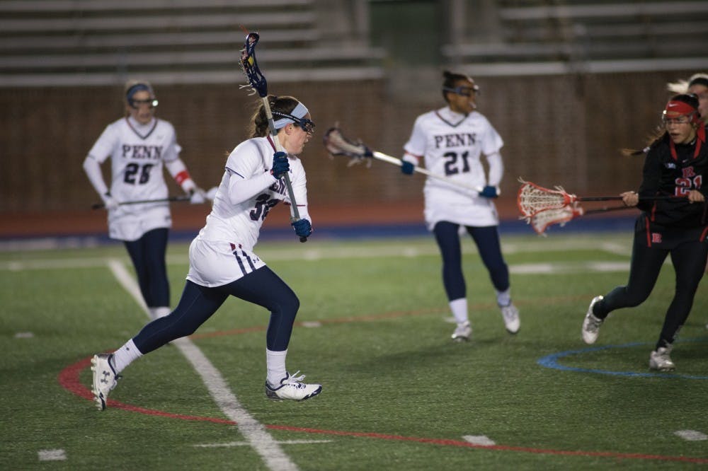 With four goals from sophomore Alex Condon, No. 10 Penn women's lacrosse was able to power past No. 16 Cornell on the road, 10-6, to clinch their ninth Ivy title in 10 years on Saturday.