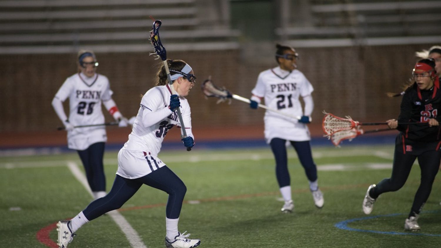 With four goals from sophomore Alex Condon, No. 10 Penn women's lacrosse was able to power past No. 16 Cornell on the road, 10-6, to clinch their ninth Ivy title in 10 years on Saturday.