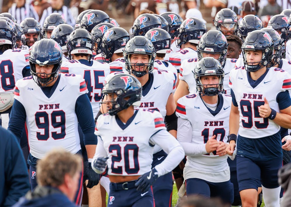 “Penn Quakers Football Players” 
