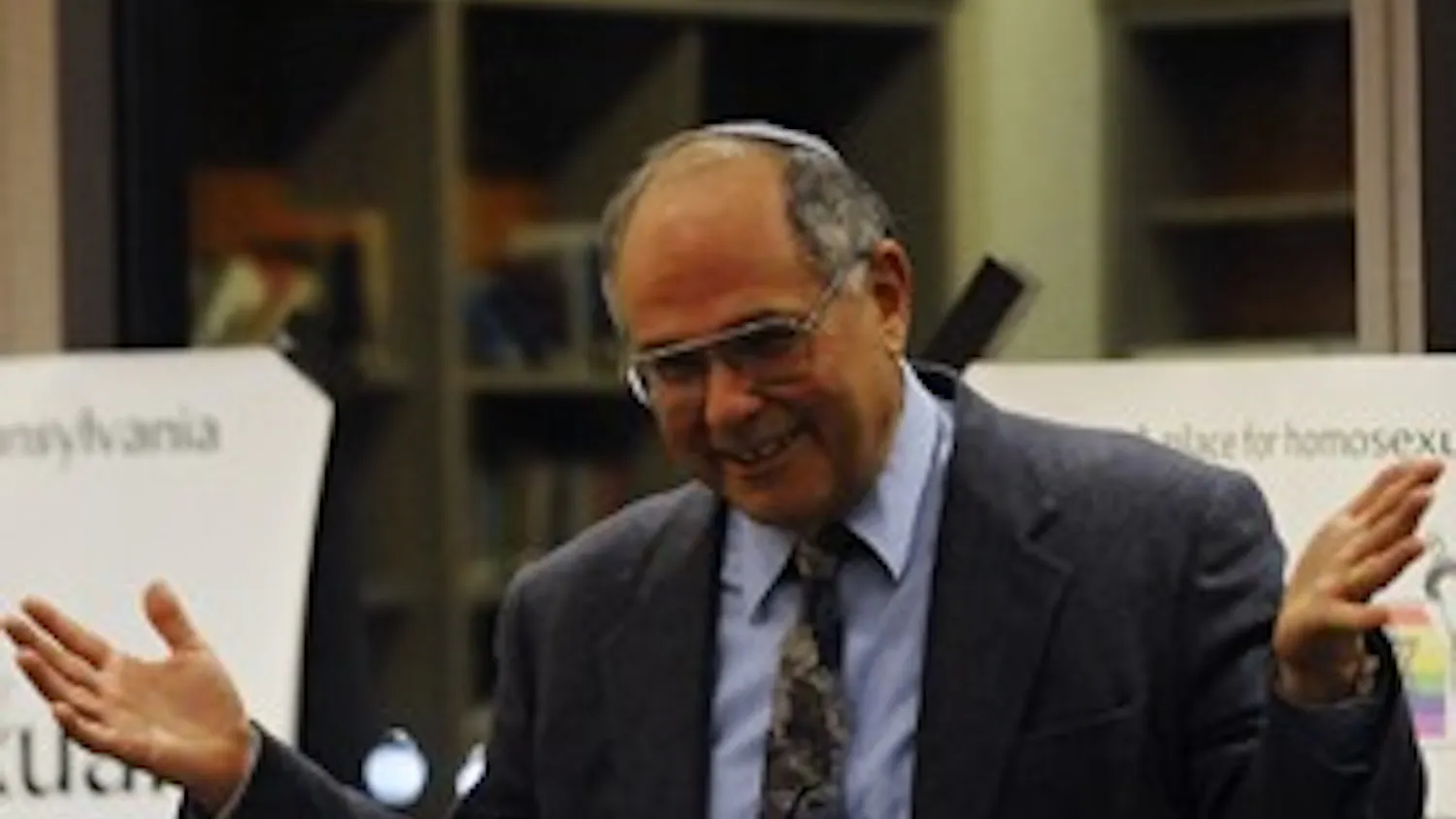 Renowned author and scholar Elliot Dorff speaks at Hillel