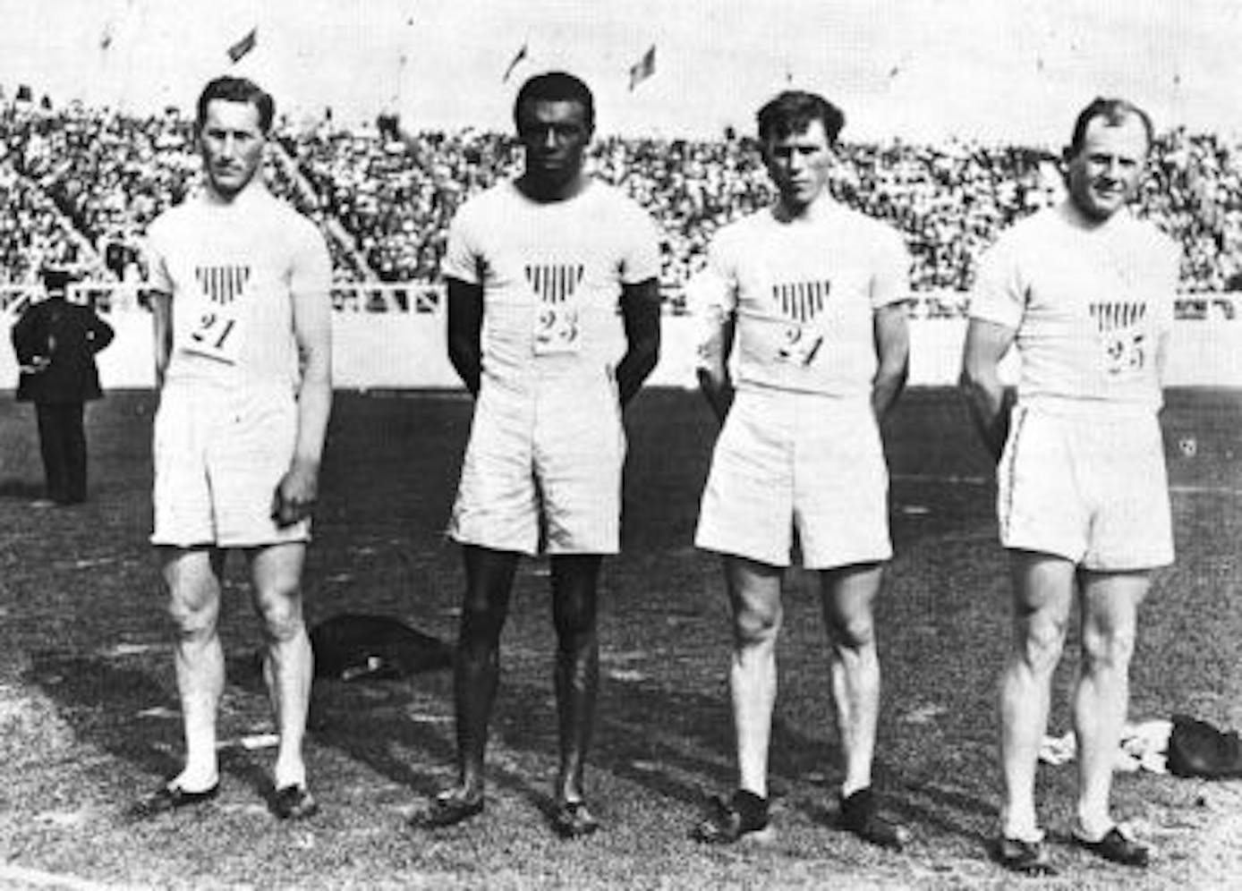John B. Taylor (V'08 - #23) Olympic 1600 Meter Track Relay 1908.jpg