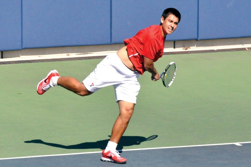 Senior Jeremy Court has been one of the leaders of Penn men's tennis' resurgence.