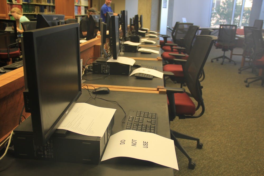Several desktop computers on the first floor of Van Pelt were experiencing slow internet and delayed startup times last week. This past holiday weekend, several desktops in the library had their hardware replaced. 