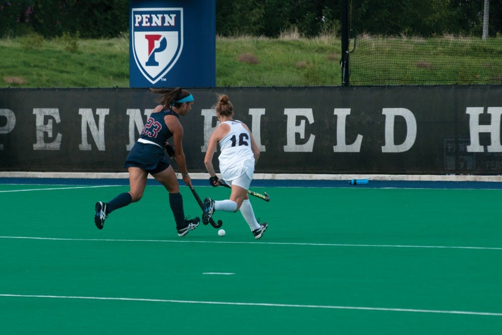 As Penn field hockey heads into the final stretches of Ivy play, its games can be won and lost in the midfield, which is where junior Gina Guccione comes in to help anchor the squad in the middle.