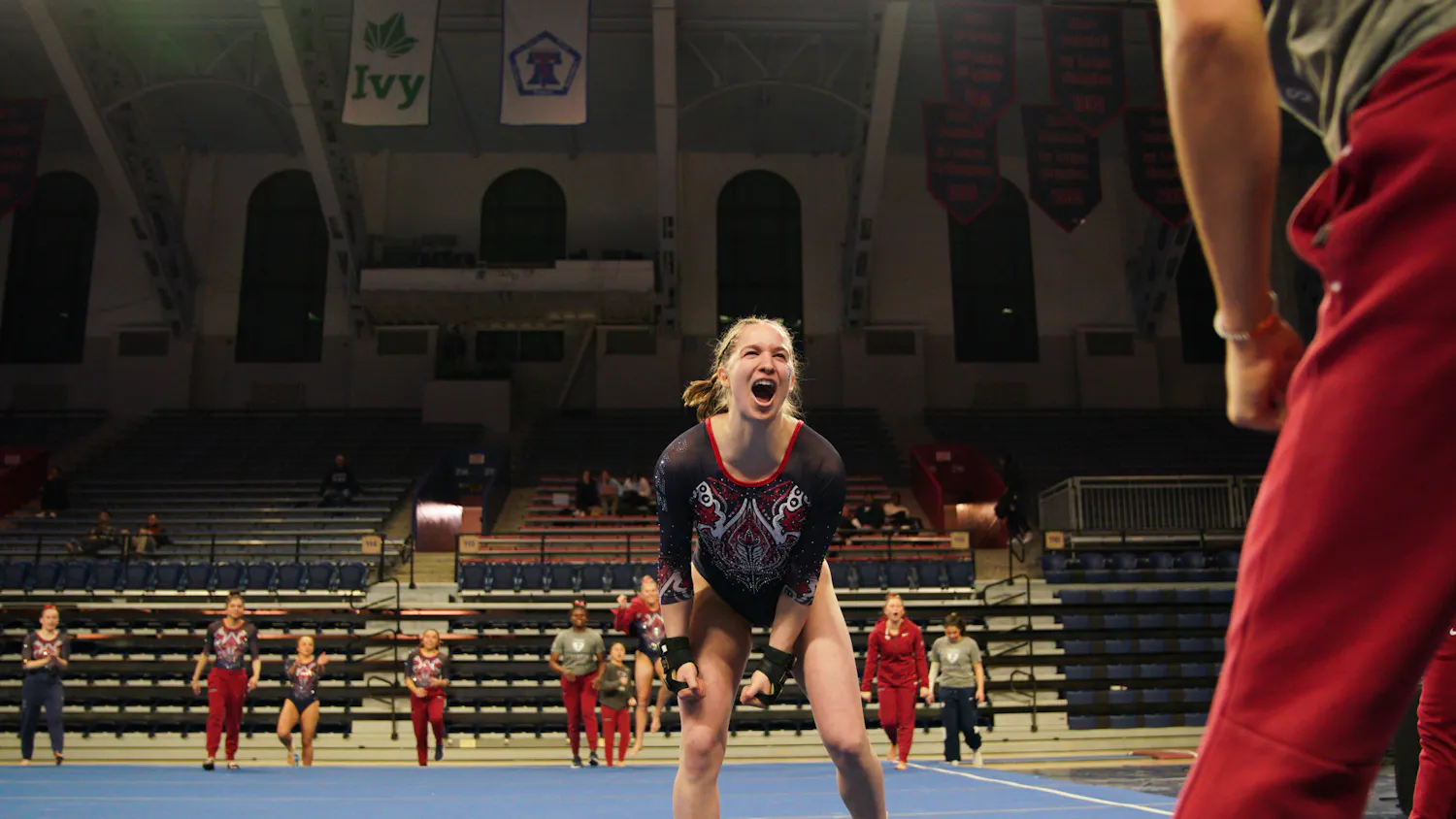 03-02-23 Gymnastics vs UNH Alyssa Rosen (Anna Vazhaeparambil).jpg