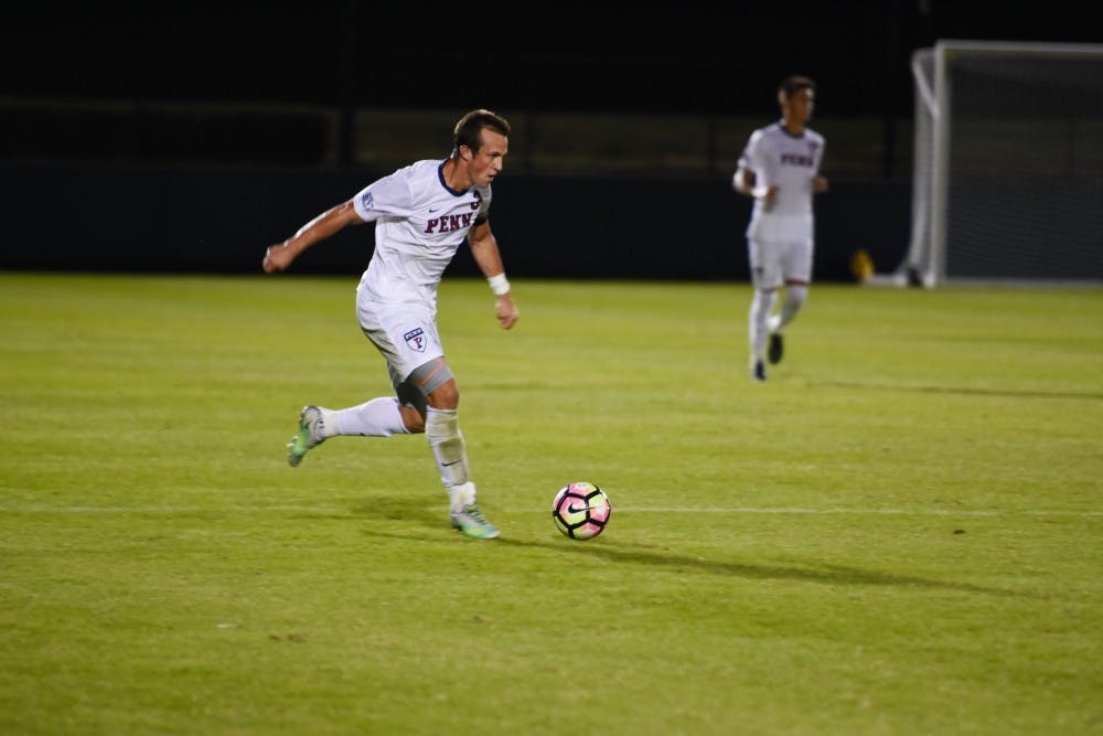 Although Penn men's soccer's junior defender Sam Wancowicz has been doing a lot of attacking this season, he might be needed in defense this weekend as the Quakers face off against Columbia and Delaware.