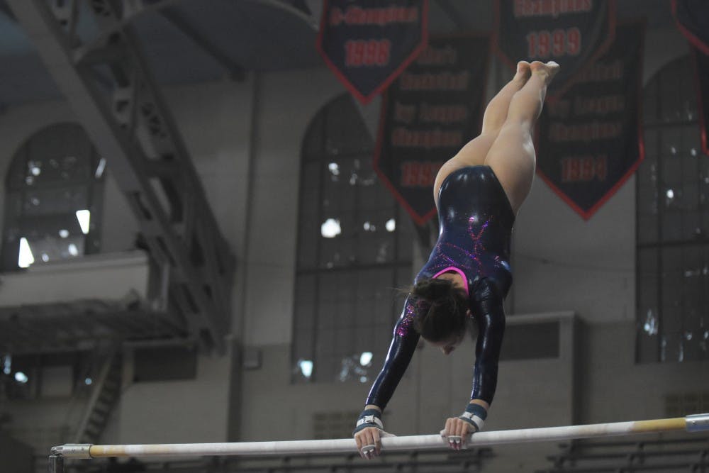 Junior captain Kyra Levi and 11 other members of Penn gymnastics will head to the West Coast to compete for a chance at individual glory this weekend.