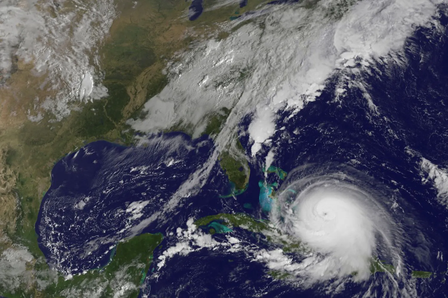 As Hurricane Joaquin approaches the Mid-Atlantic coast, the amount of rain and wind Penn's campus will endure is hard to tell.