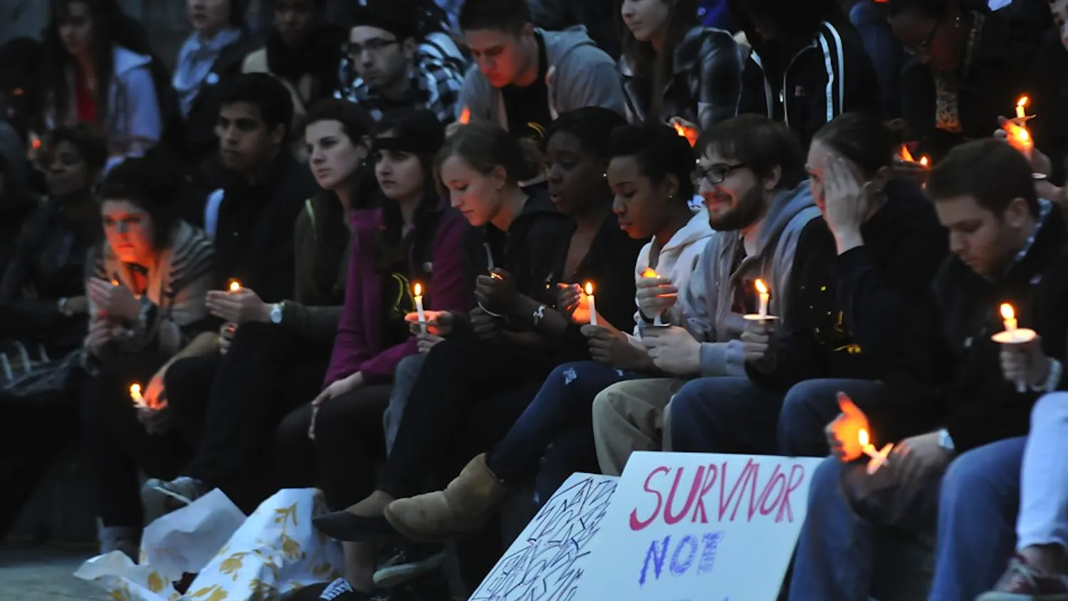 Rally confronts sexual assault