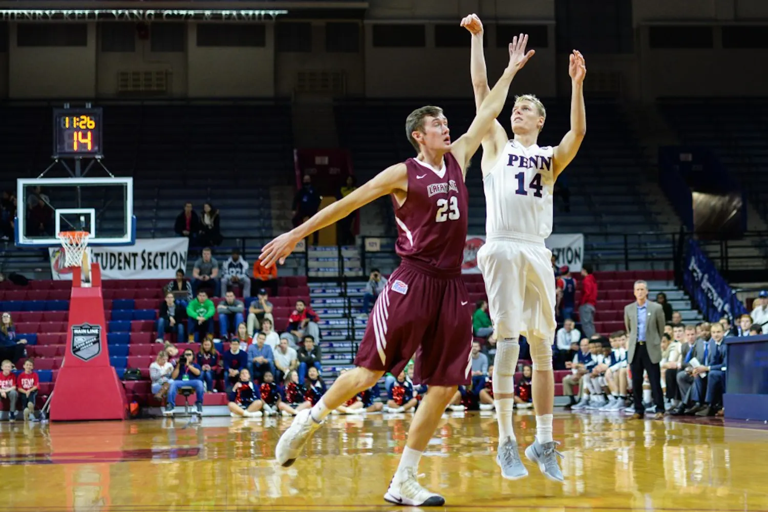 Junior forward Sam Jones had 15 points in Penn men's basketball's 58-49 win over UCF 