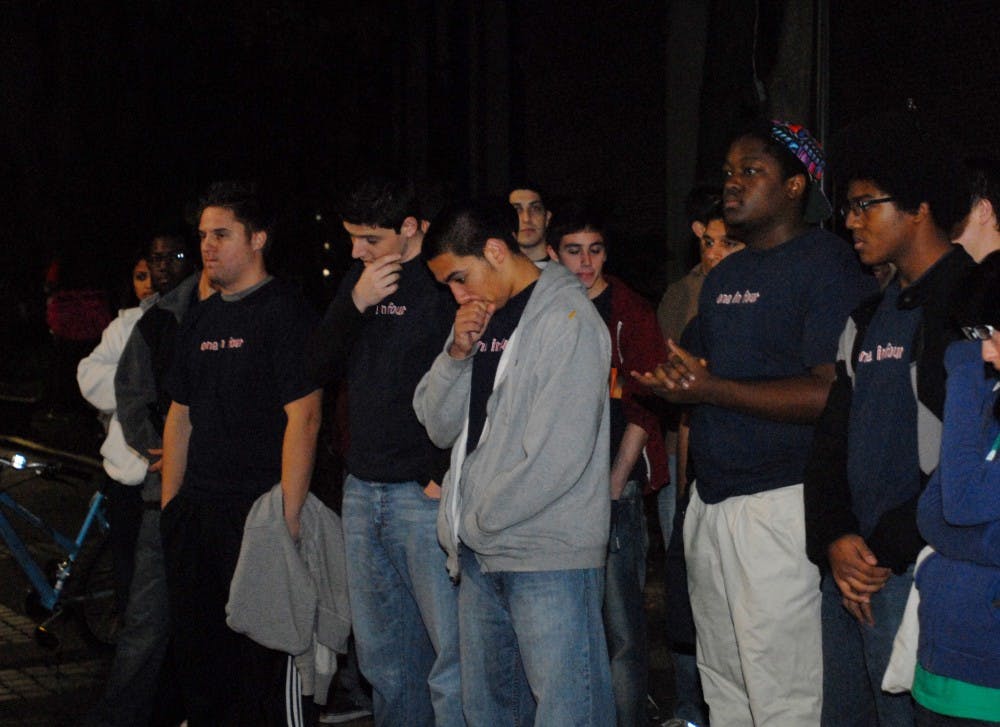 Four-in-One presents sexual violence speak out at the compass. students are free to talk about their experiences or opinions on sexual violence.