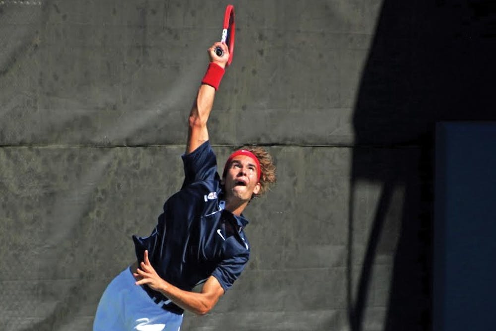 Still ineligible to compete for Penn men's tennis after a brief professional career, junior Nick Podesta is one of several crucial losses that the Quakers have been forced to overcome early in 2017.