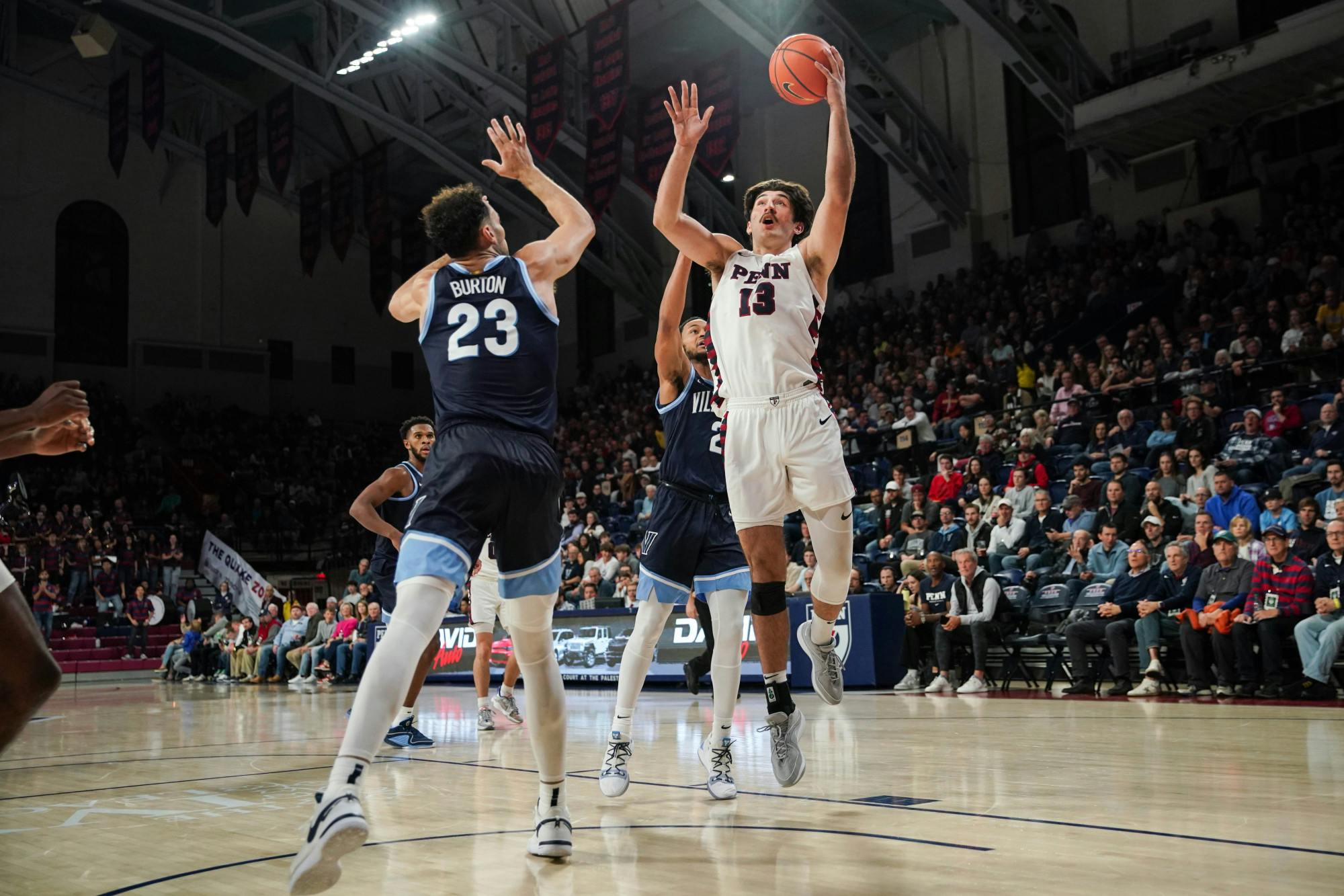 11-13-23 Men's Basketball vs Villanova Nick Spinoso (Anna Vazhaeparambil)-01.jpg