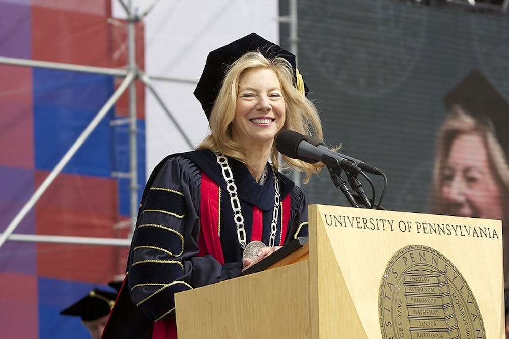 President Gutmann's salary has been steadily increasing since she became the University’s president. | Courtesy of Stuart Watson/Creative Commons