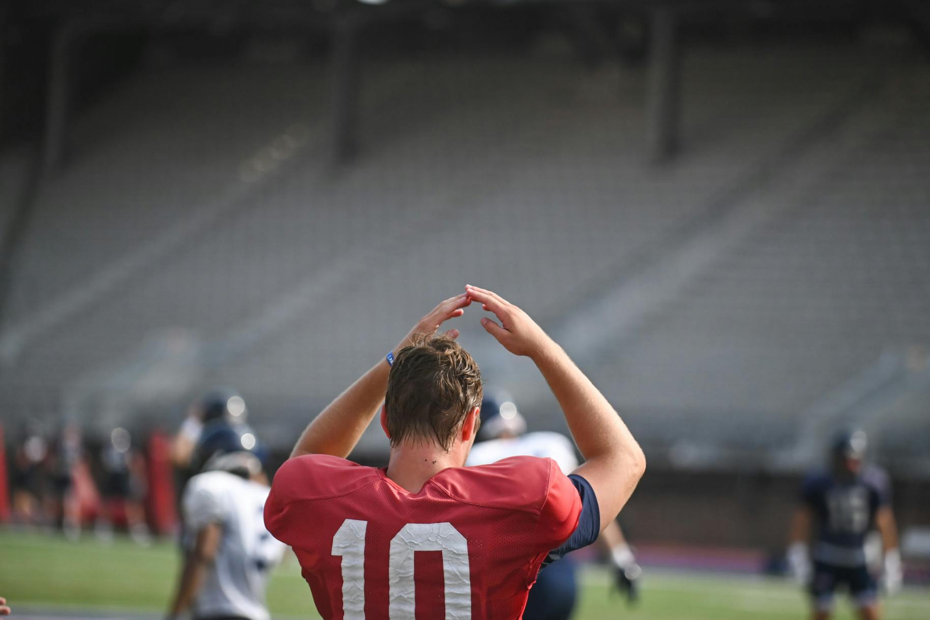 08-24-24 Football Pre-season practice (Weining Ding)