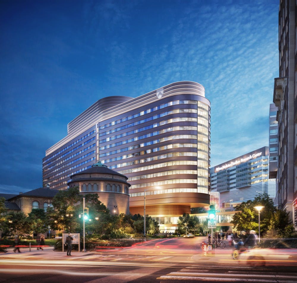 DBOX for Foster & Partners - Penn Hospital update - 34th Street 