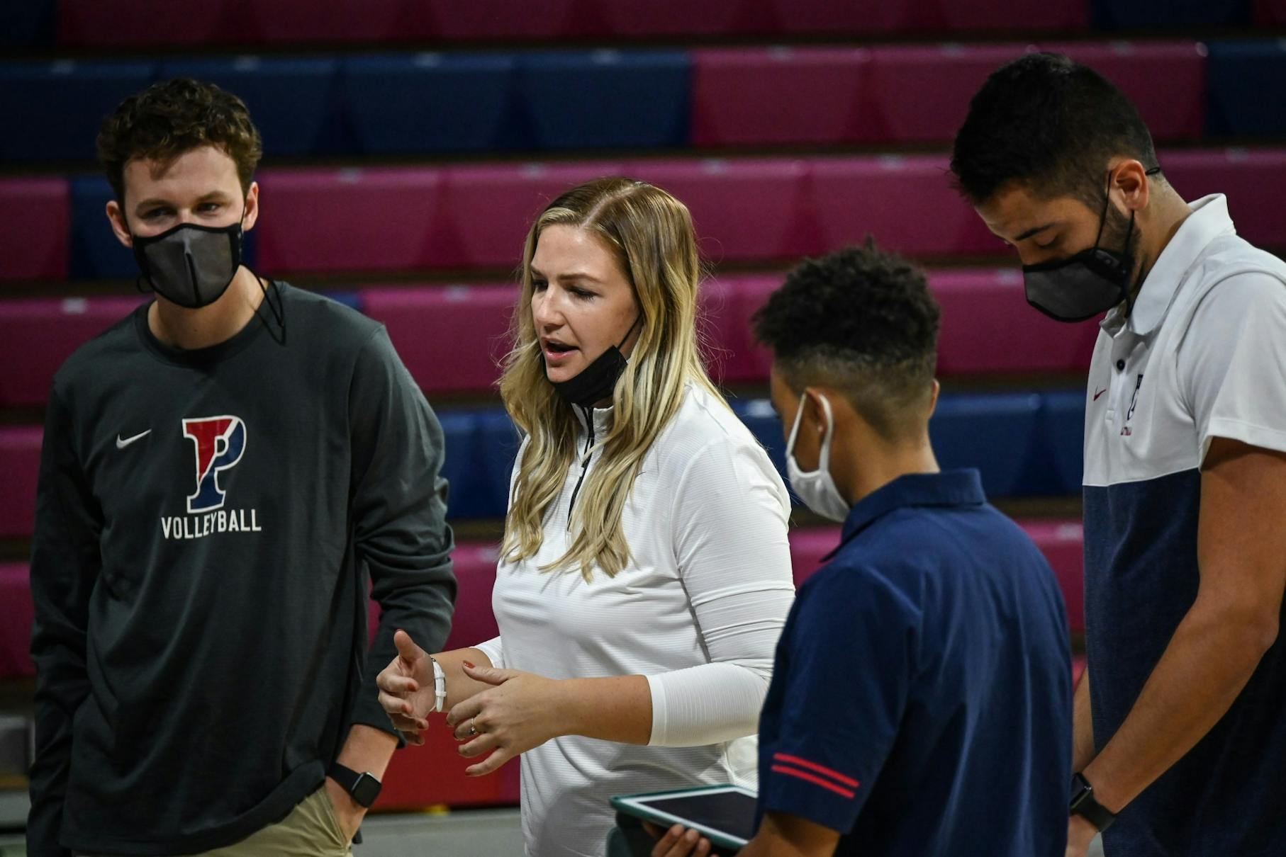 09-04-21 Women's Volleyball vs Canisius Coach Meredith Schamun (Kylie Cooper).jpg