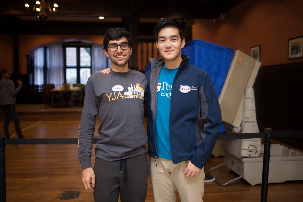 Sohum Daftary (left) and Johnathan Chen (right), M&T '19Daftary: “I just hope tomorrow we can just start talking about something else. There are so many things that matter like local issues that really shape the services that people get. The bigger impact and higher return in terms of voting is taking part in local elections because these guys and girls can figure out more specific, targeted needs, and we overlook that. I hope that the excitement for this national election will then translate to more local civic action and create more micro-level change that will affect people faster.