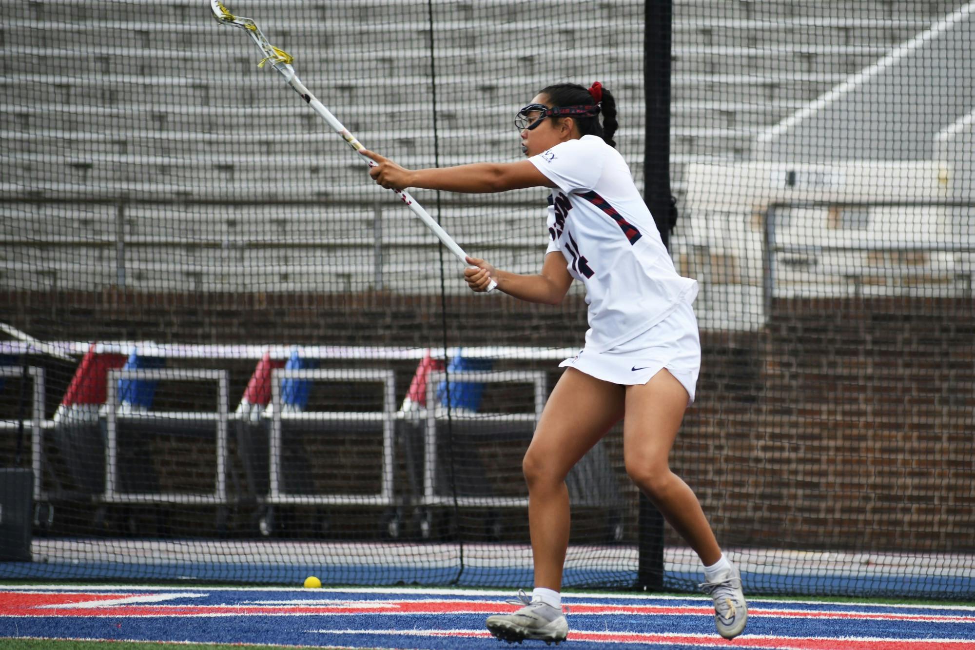 4-15-23 Women's Lacrosse vs Cornell Erika Chung (Samantha Turner).JPG