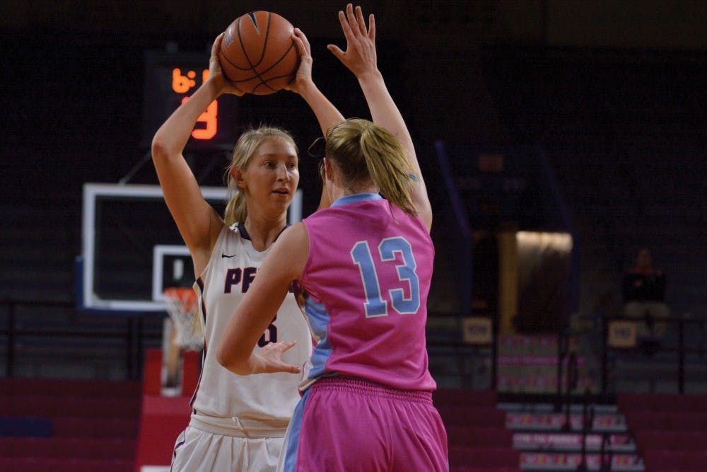 In Friday's 51-46 loss to Cornell, junior Sydney Stipanovich became just the sixth player in Penn women's basketball history to eclipse 1,000 points and 700 rebounds in her career.