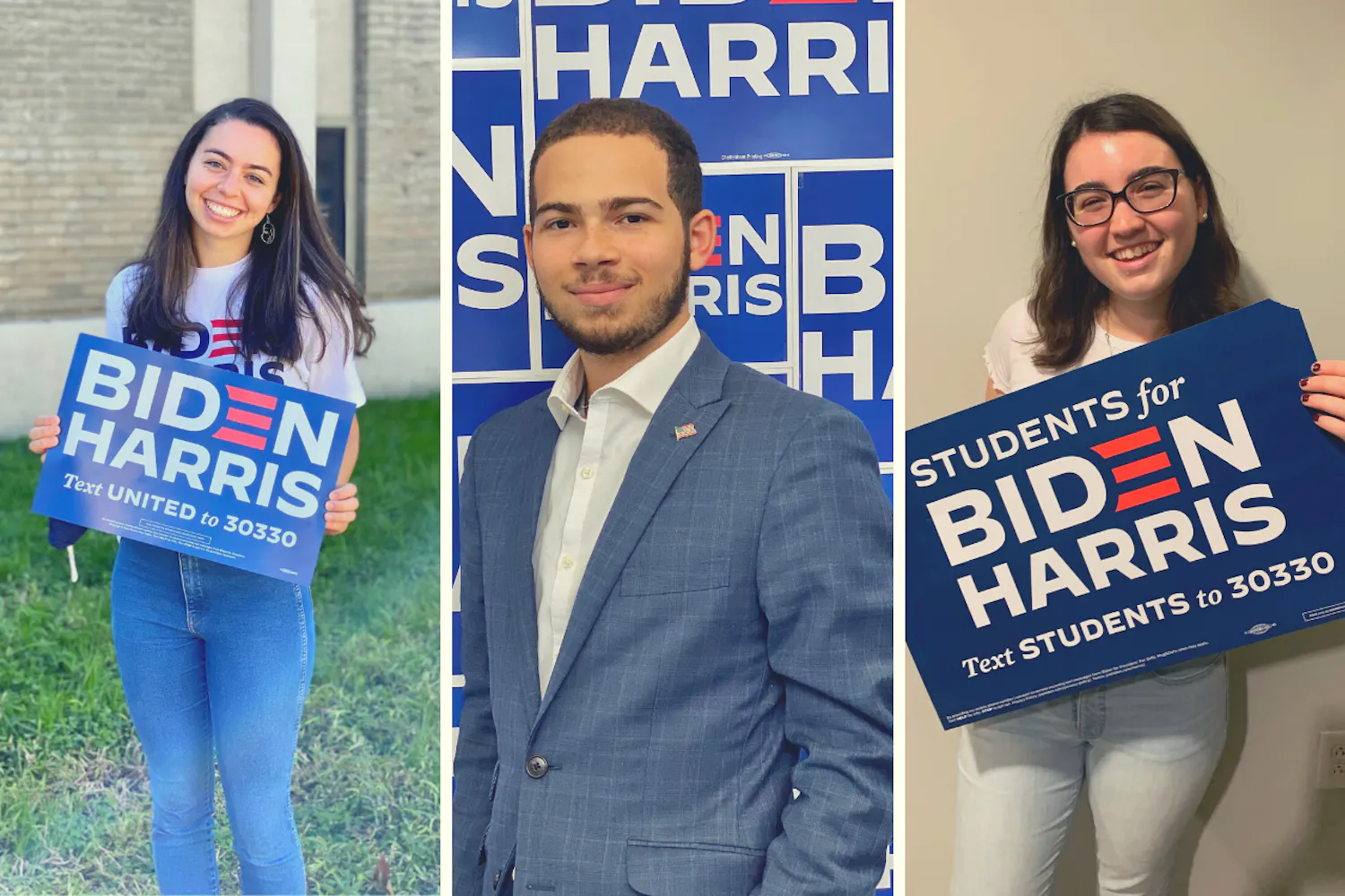 Bayley Tuch, Gianni Hill, and Rachel Zaff Biden Campaign.png
