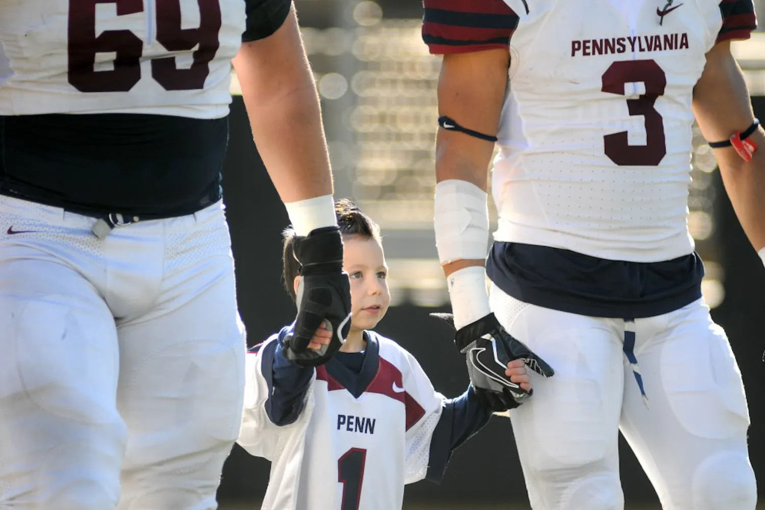 Vhito DeCapria, who was brought in as a team captain prior to last season, has become an important part of the Penn Football community.