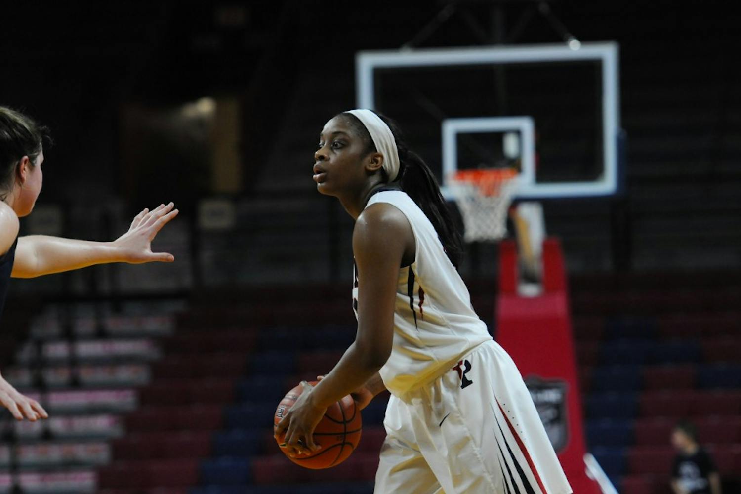 Junior forward Michelle Nwokedi will look to match the 22 points that she notched in last year's Temple contest.