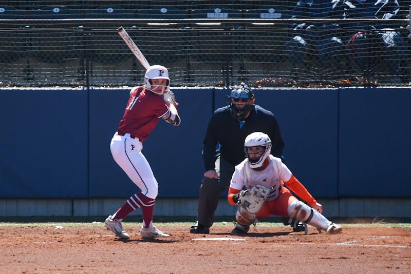 Penn softball picks up first series win of the season with sweep of Coppin State
