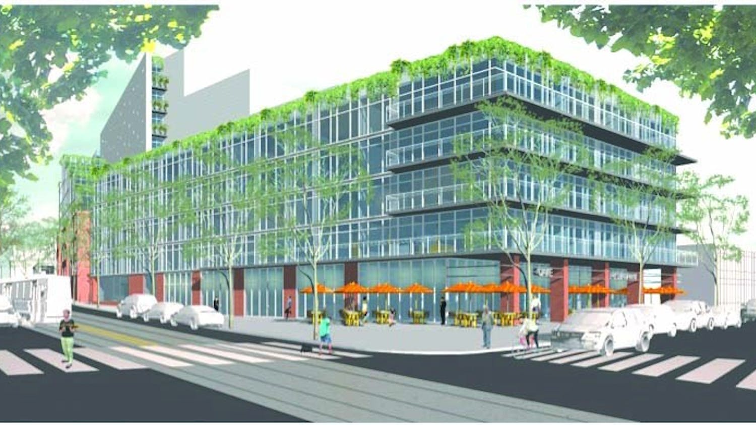 A new development called 4224 Baltimore will be coming to 43rd Street and Baltimore Avenue in the coming months. The building will be mixed used — housing both 10,000 square feet of retail on the first floor and condominium options.