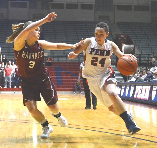 Penn women's basketball defeats Harvard 