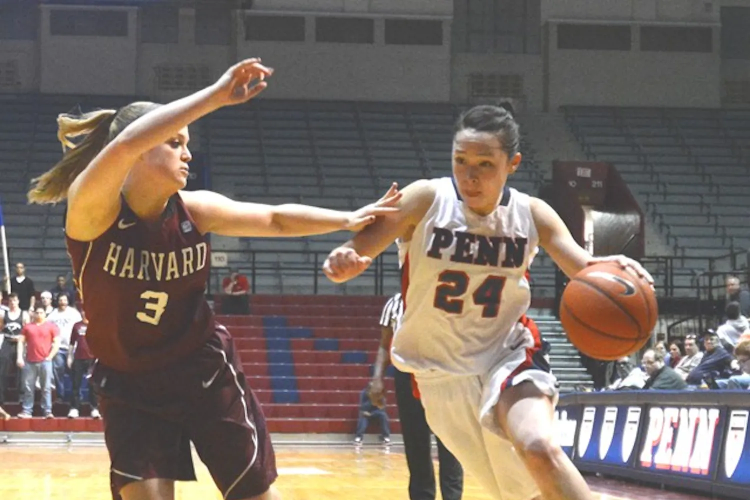 Penn women's basketball defeats Harvard