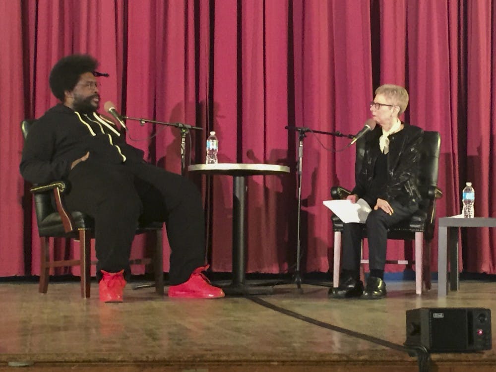 Ahmir Thompson, most commonly known as Questlove of The Roots, spoke of his life and food's influence on his music. 