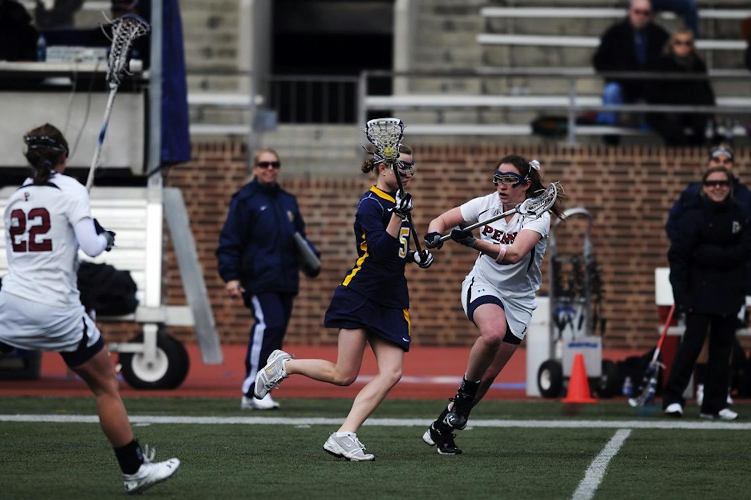 Women's lacrosse rivalry emerges