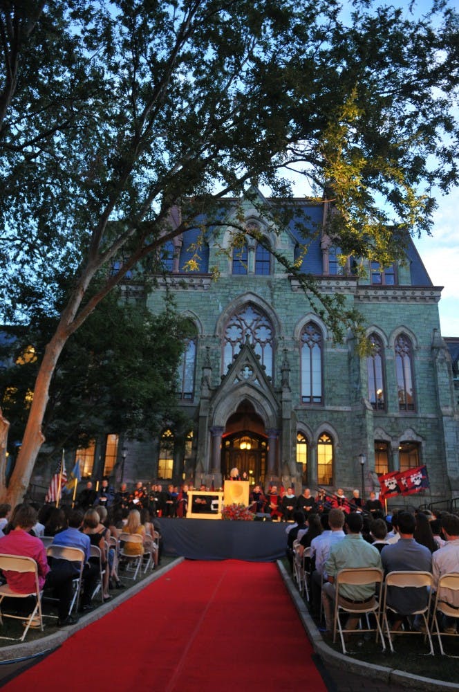UPenn convocation and dessert reception